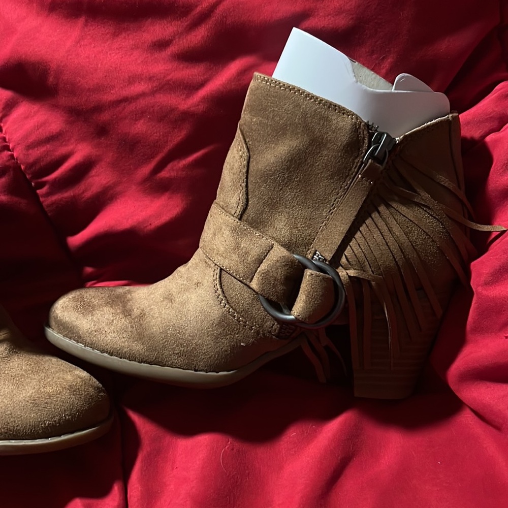 Fringe Booties - Picture 3 of 4